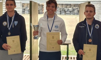Διπλός Πρωταθλητής Ελλάδας στο Πιστόλι Στάνταρντ Εφήβων ο 18χρονος Δημήτρης Μάνος - Κασούμης